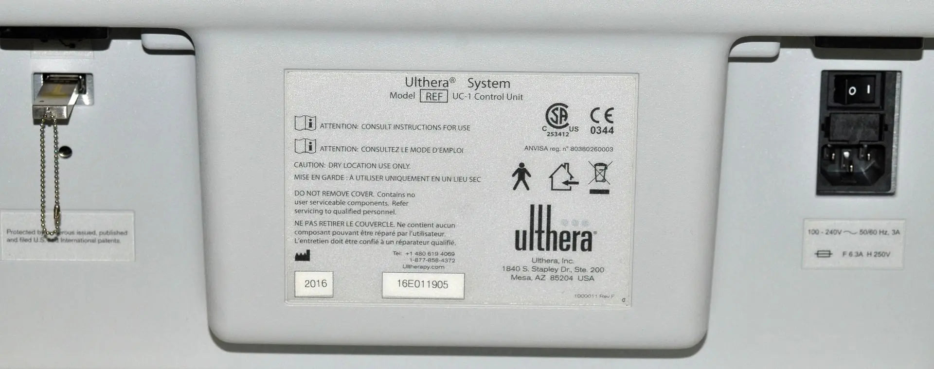 2016 Ulthera Ultherapy DeepSEE Ultrasound Skin Tightening Contouring System Sol International Medical
