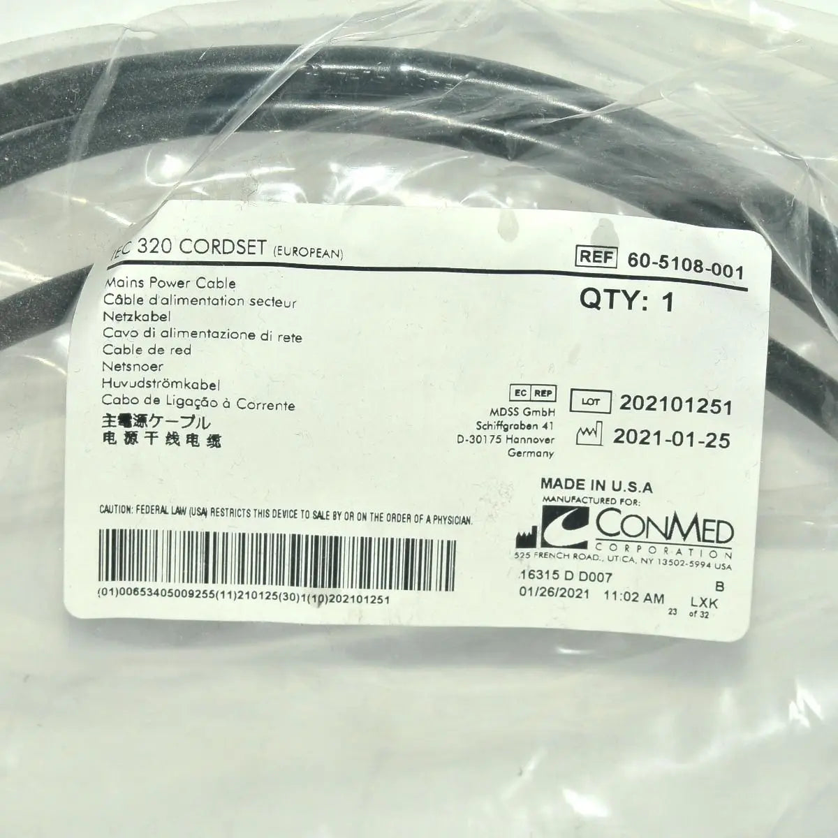 Conmed SYSTEM 5000 ElectroSurgical Generator General Surgery ESU w/Handpieces Sol International Medical