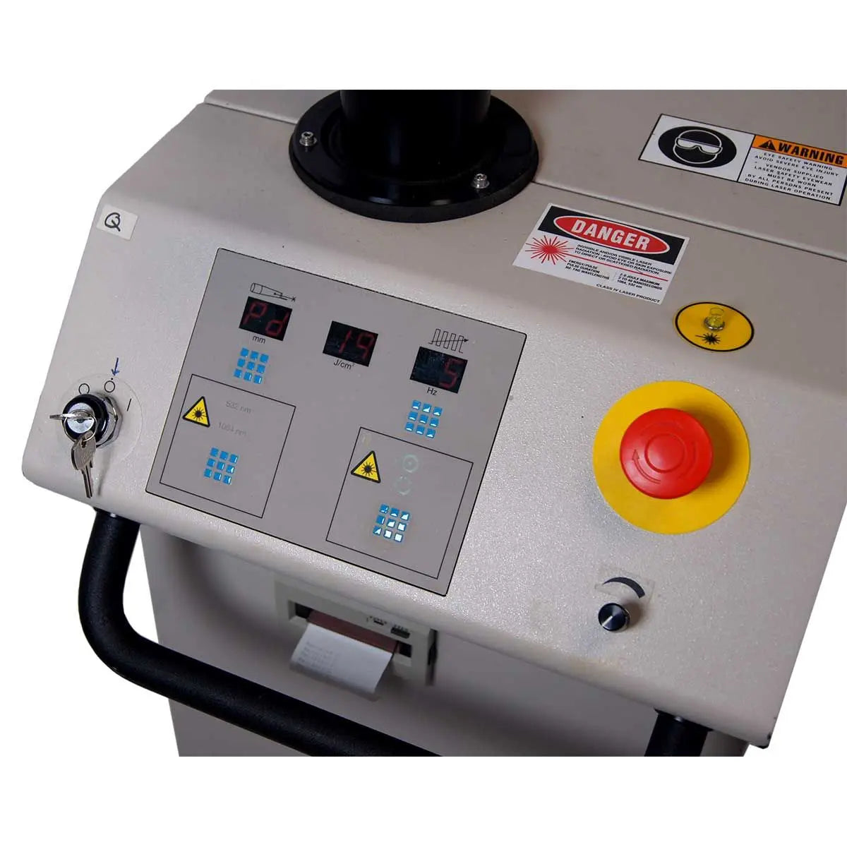 1998 Hoya ConBio Medlite IV Q-Switch Nd:YAG Laser Tattoo Removal System Lite 4 Sol International Medical