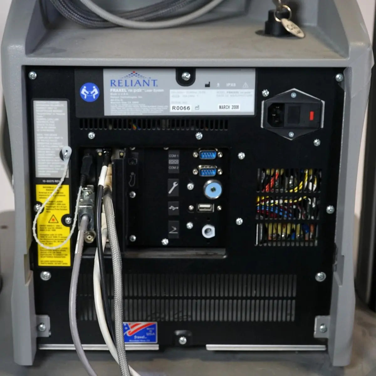 2008 Reliant Fraxel Re Pair Skin Wrinkle Resurfacing CO2 Fractional Laser RePair Sol International Medical