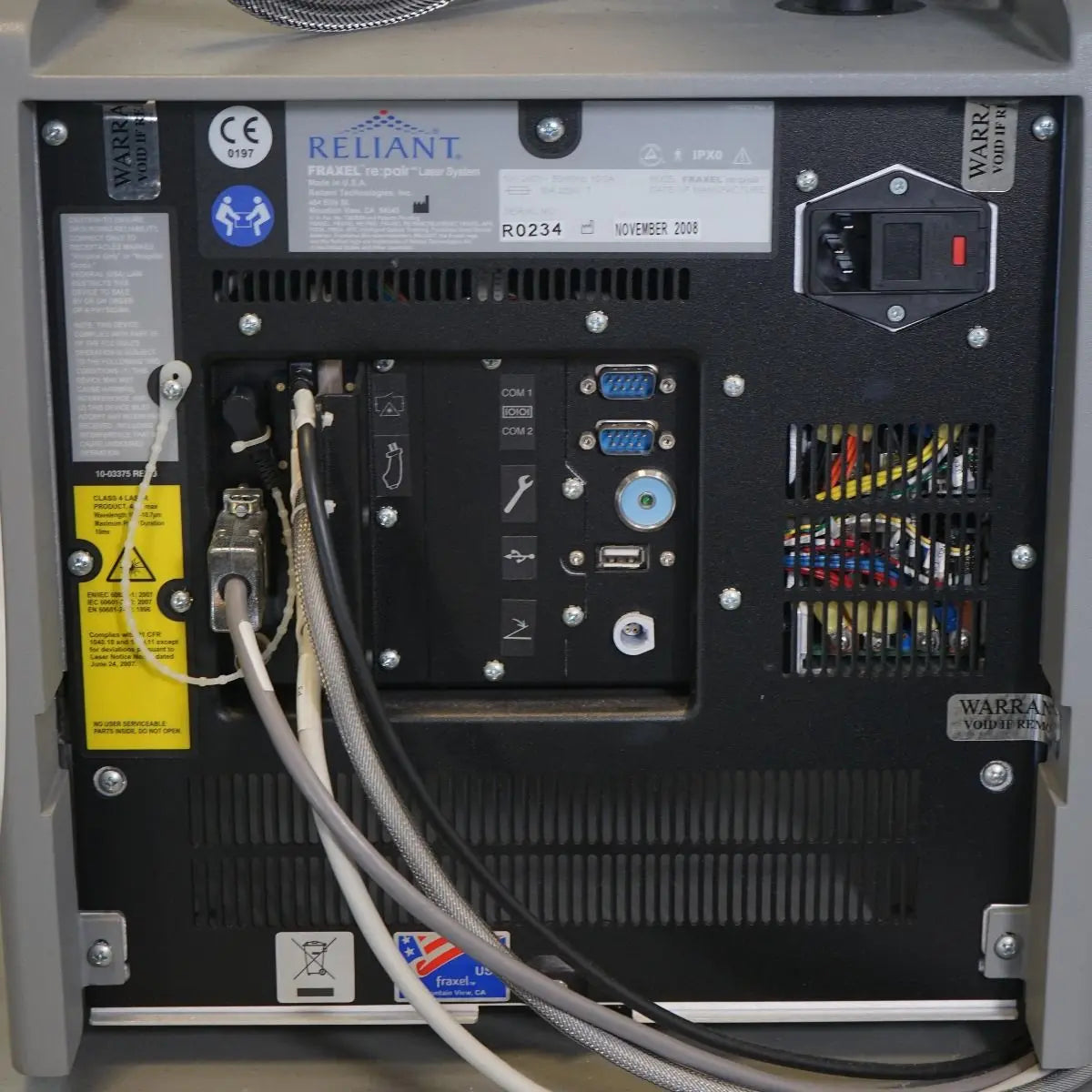2008 Reliant Fraxel Re Pair Skin Resurfacing Treatment Wrinkle CO2 Laser RePair Sol International Medical