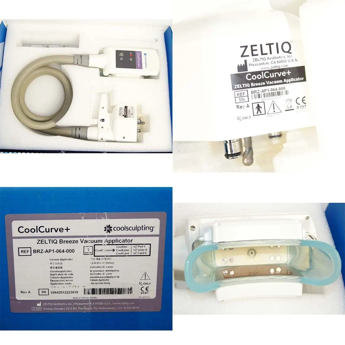 2011 Zeltiq CoolSculpting Body Contouring Fat Reduction System w/ 4 Applicators Zeltiq