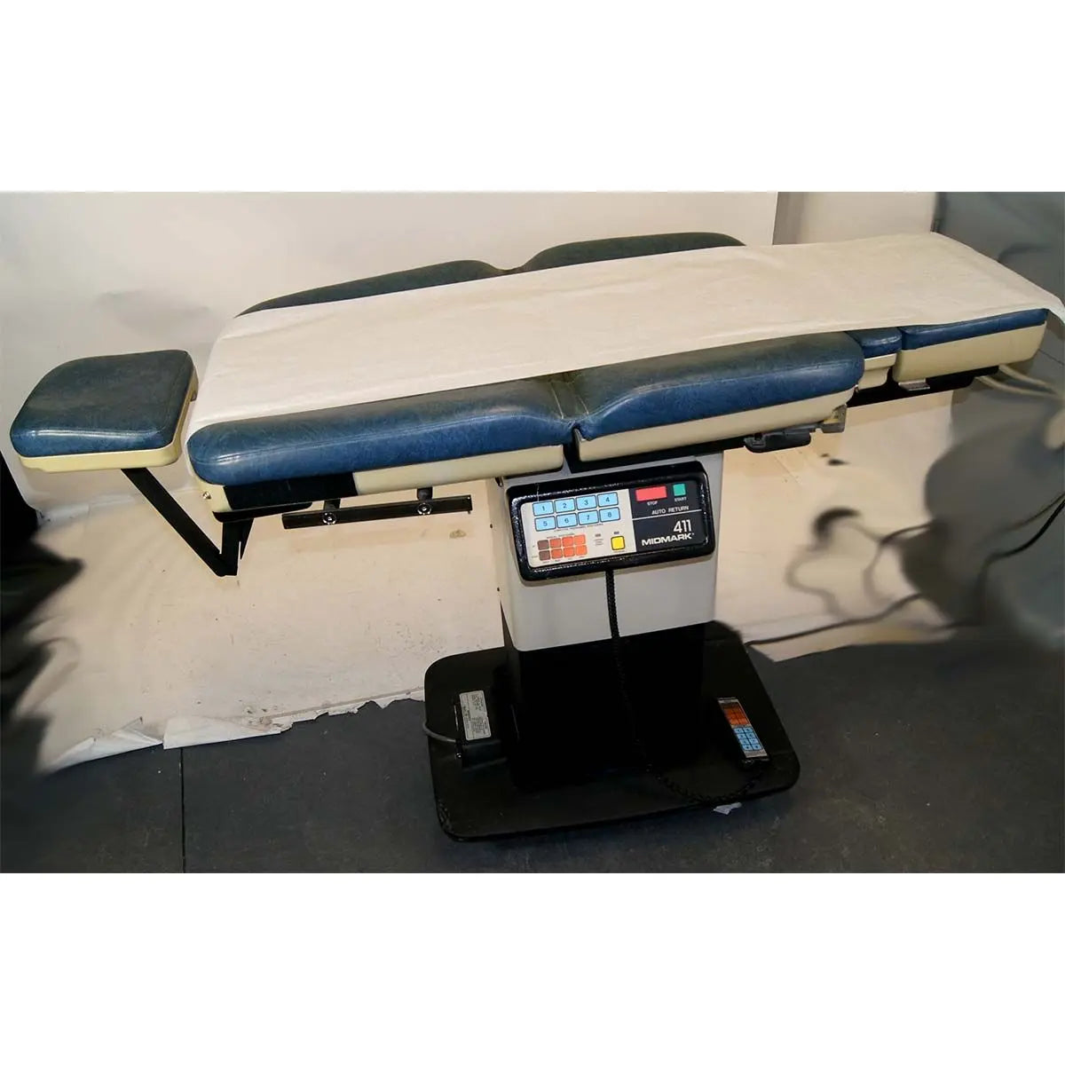 MidMark 411 Chair to Table Power Adjustable Operating Furniture with Arm-Boards Sol International Medical