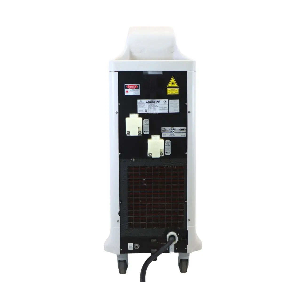 2004 Iridex LaserScope Gemini Nd Yag KTP Laser HR Skin Rejuvenation Hair Removal Sol International Medical