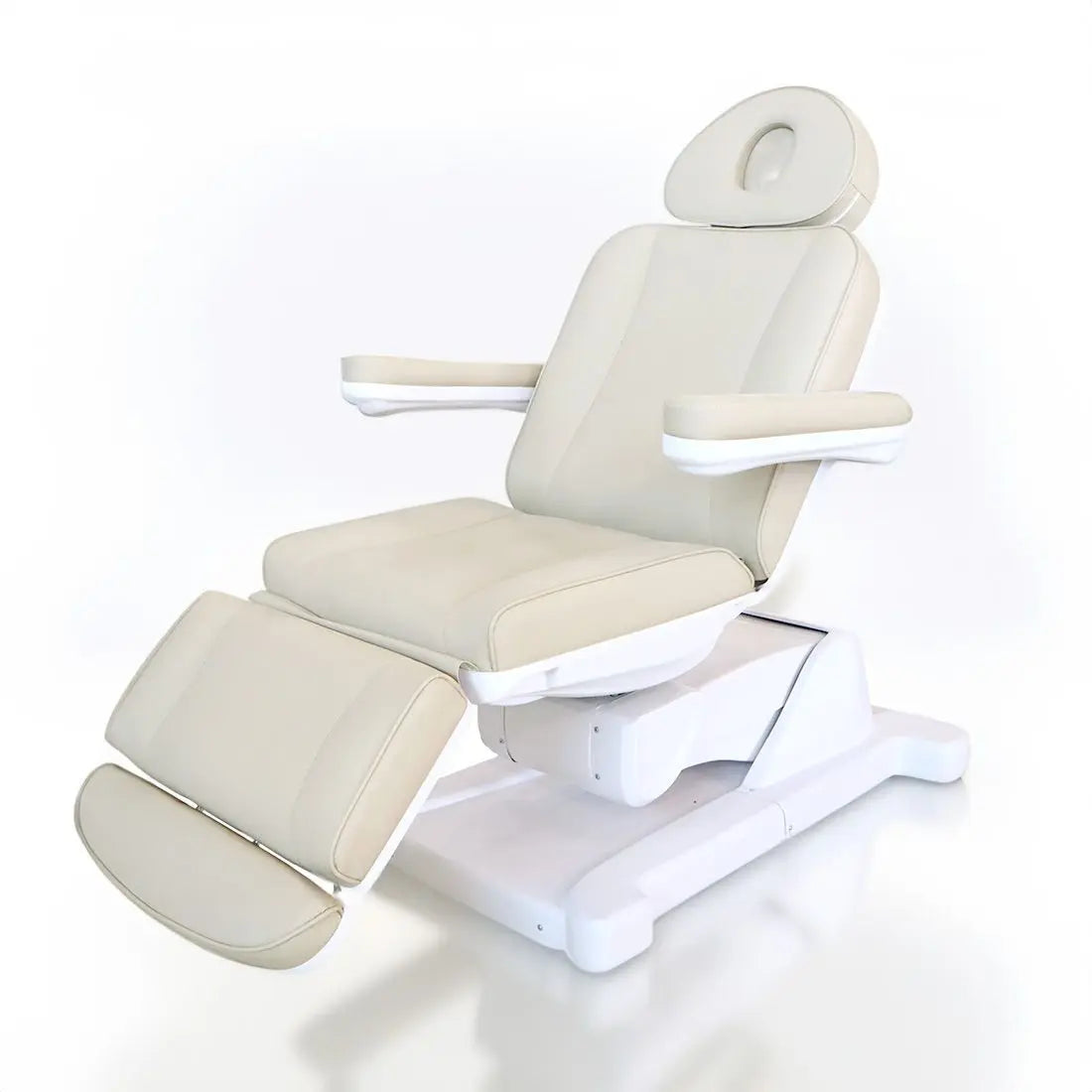 Light Beige Power Adjustable Beauty Spa Cosmetology Tattoo Medical Exam Bed NEW Sol International Medical