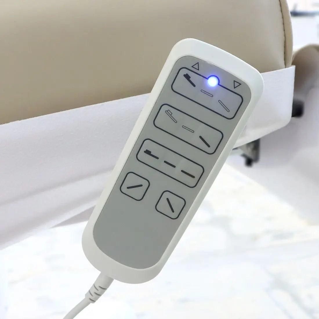 Light Beige Power Adjustable Beauty Spa Cosmetology Tattoo Medical Exam Bed NEW Sol International Medical