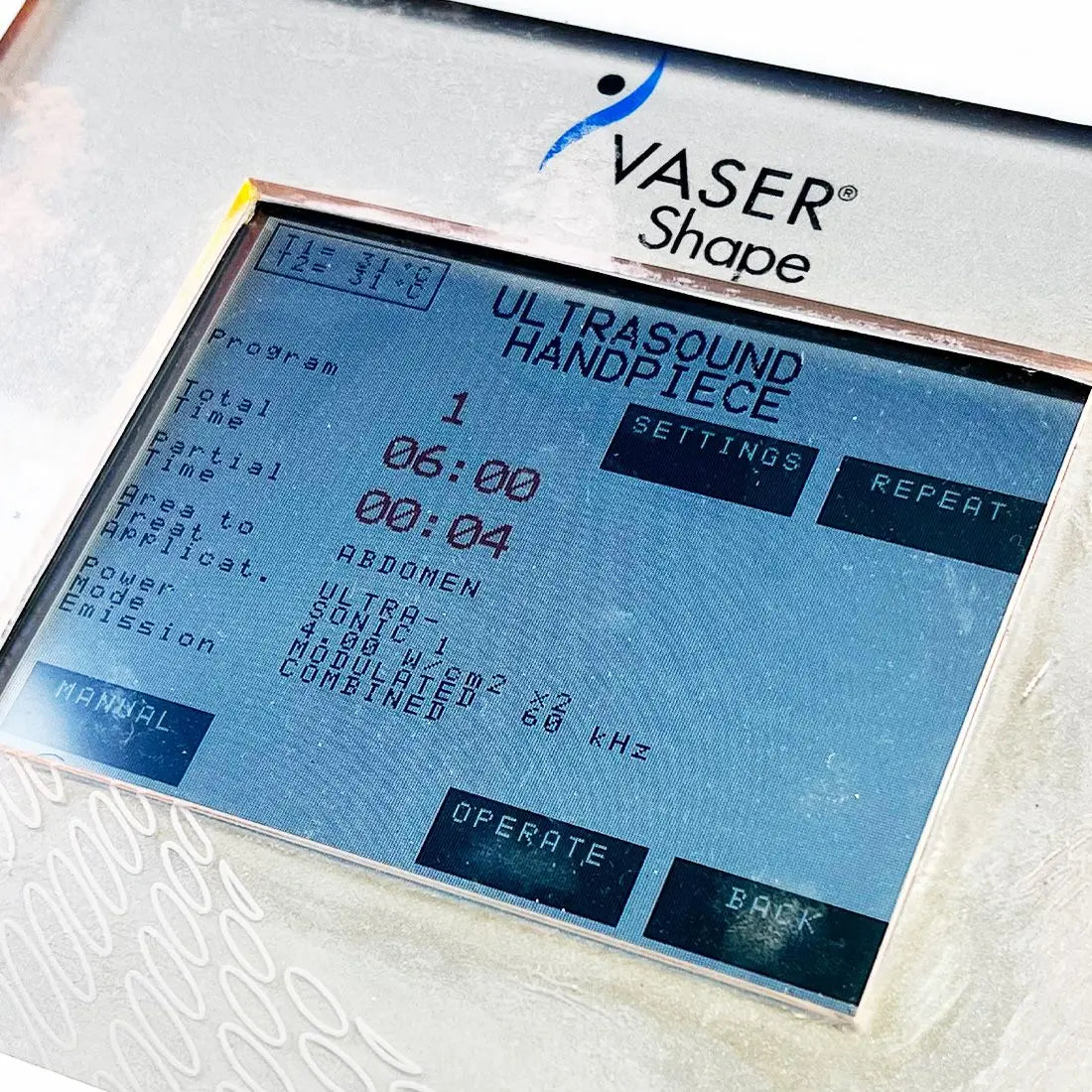 2012 VASER Shape Body Shaping Contour Ultrasound Handpiece Massage Therapy MC-1 Solta Medical