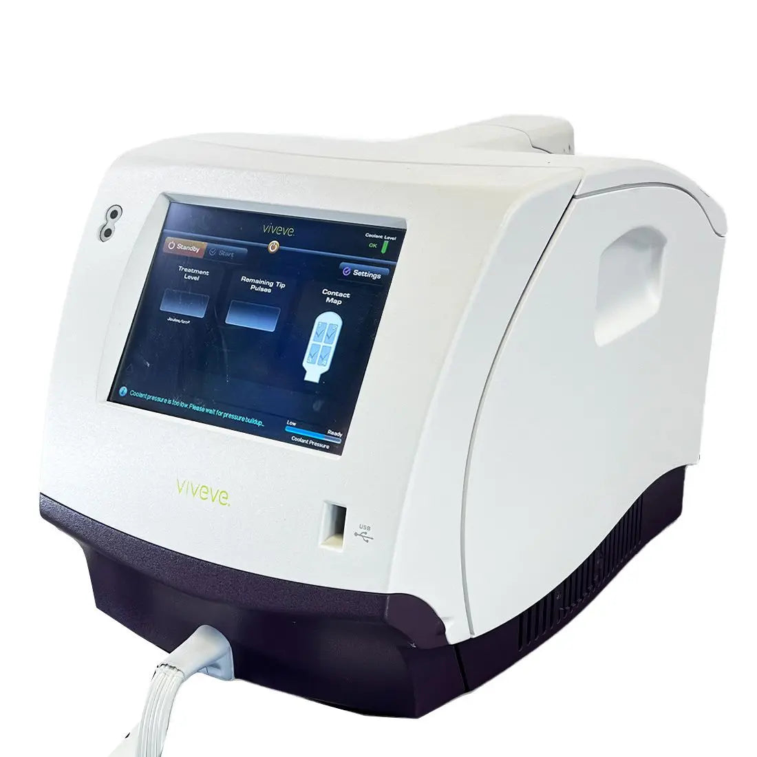 2018 Viveve Console S Feminine Vaginal Urinal Rejuvenation RF System VIVGE01S Sol International Medical