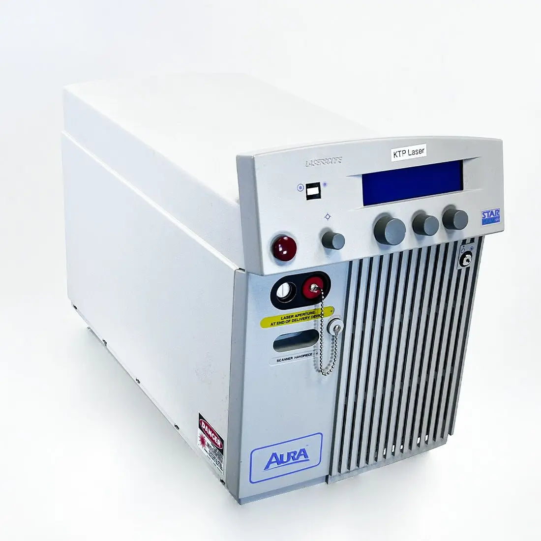 1999 Iridex LaserScope AURA KTP 532 Tabletop Surgical Laser System DermaStat Sol International Medical