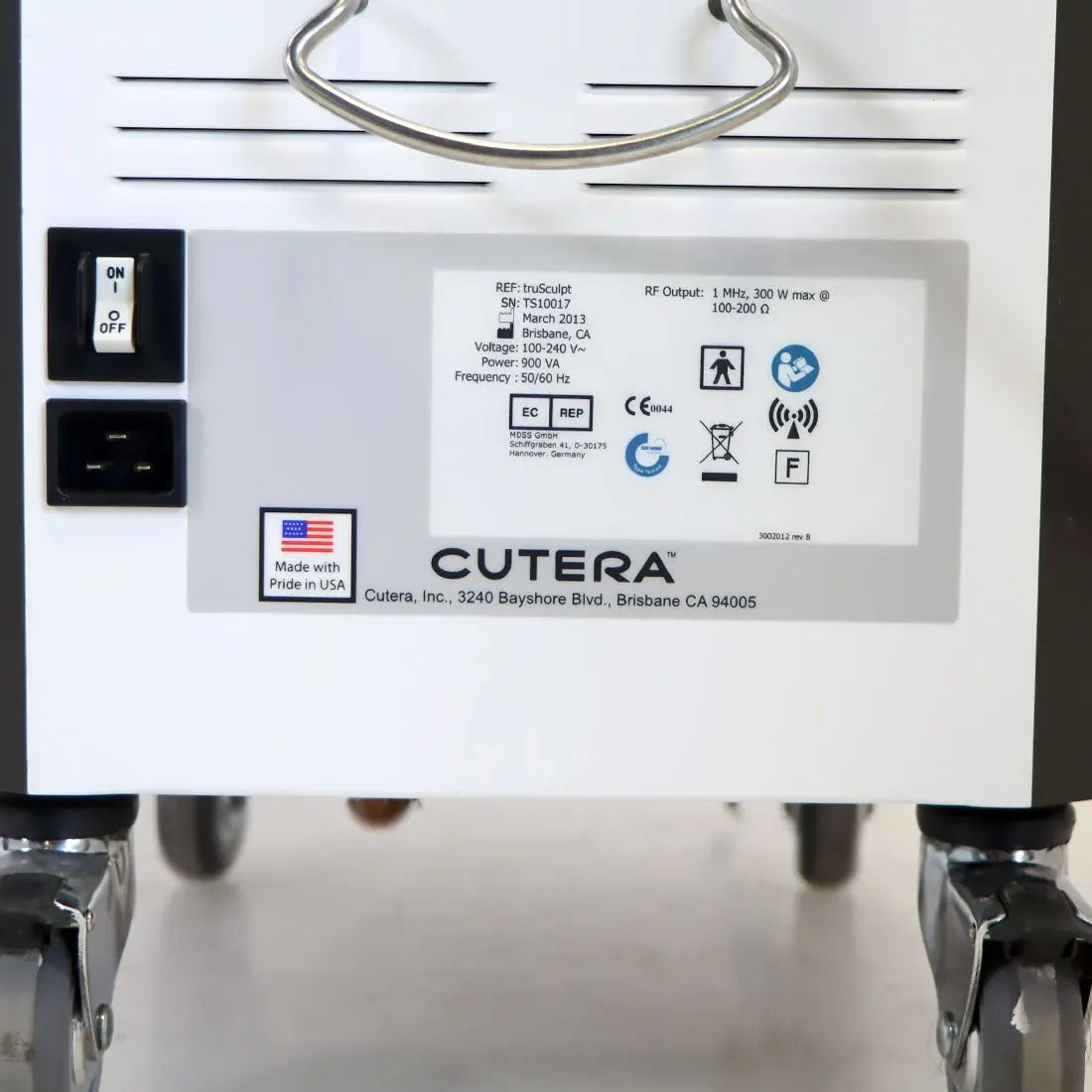 2013 Cutera truSculpt 3D BodySculpting RadioFrequency RF w/4 Handpieces LOADED! Cutera