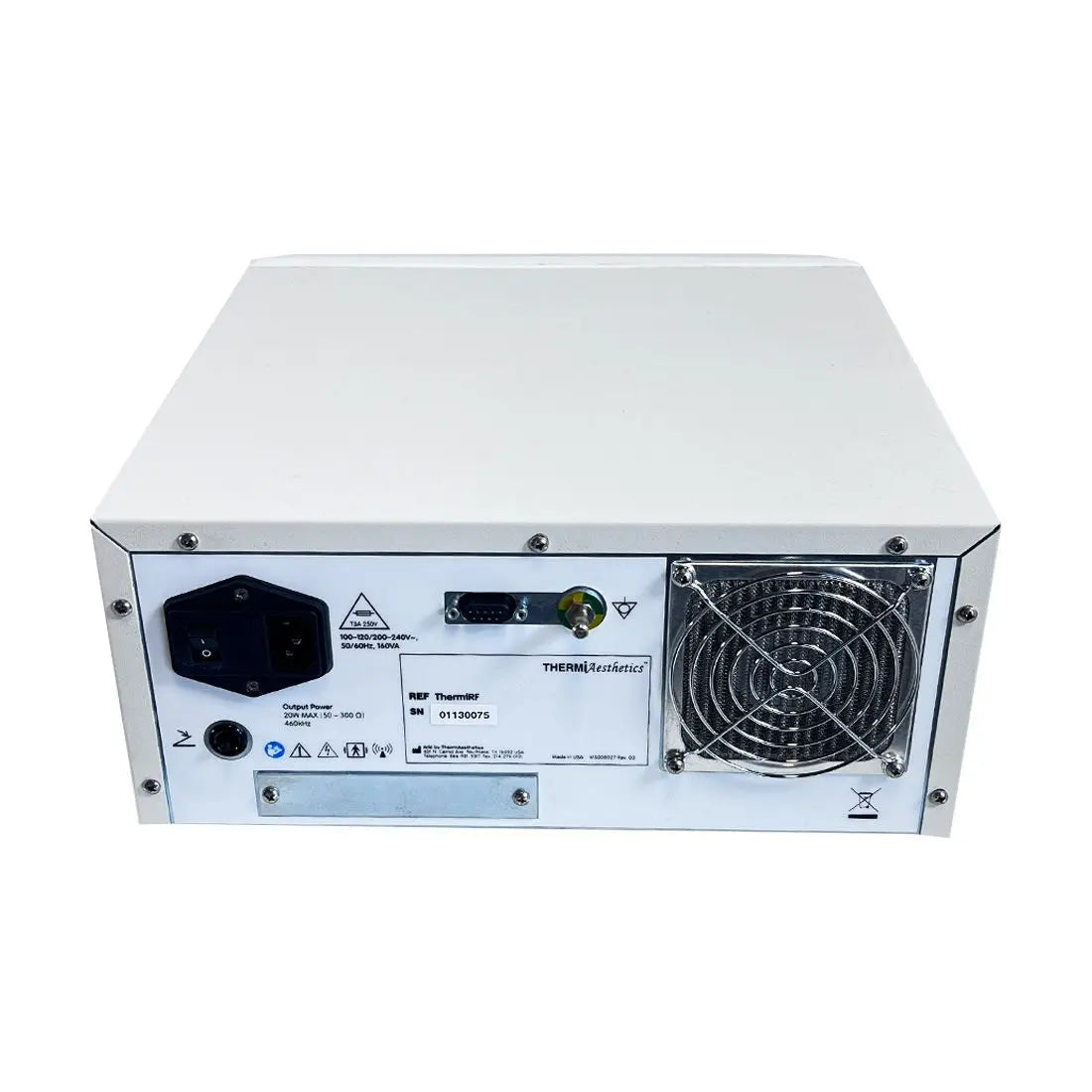 Thermi-Aesthetics ThermiRF Generator RadioFrequency RF Wrinkles Skin Tightening Sol International Medical