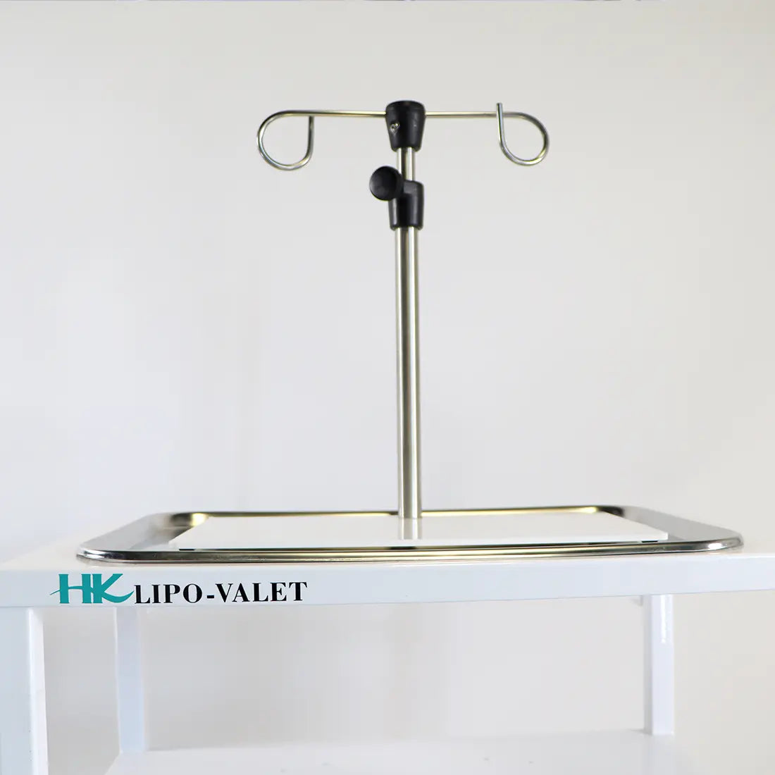 HK Surgical Aspirator Pump AP-III 115V with Valet Cart 42in Tall Vacuum 85-LPM Sol International Medical