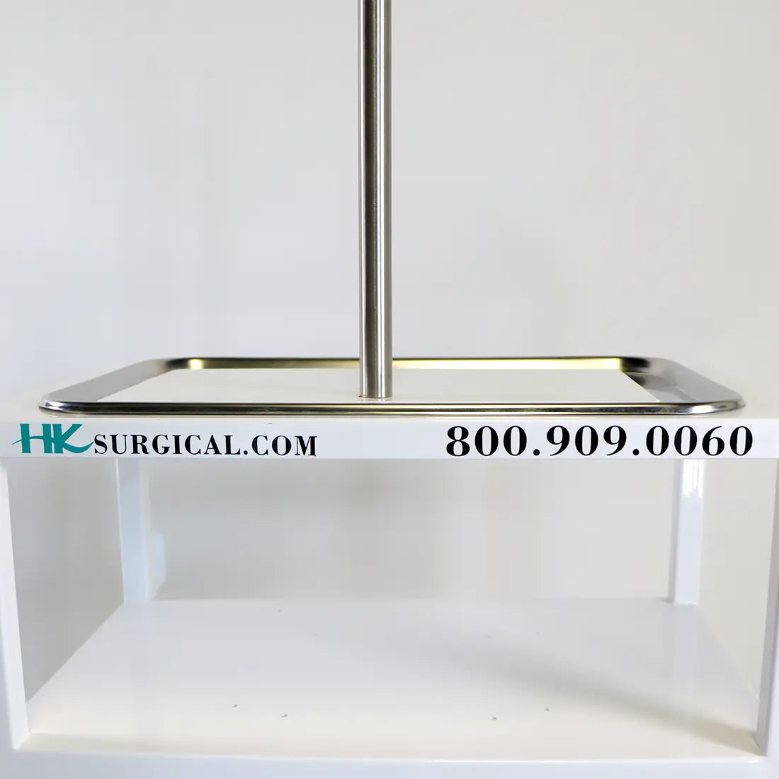 HK Surgical Aspirator Pump AP-III 115V with Valet Cart 42in Tall Vacuum 85-LPM Sol International Medical
