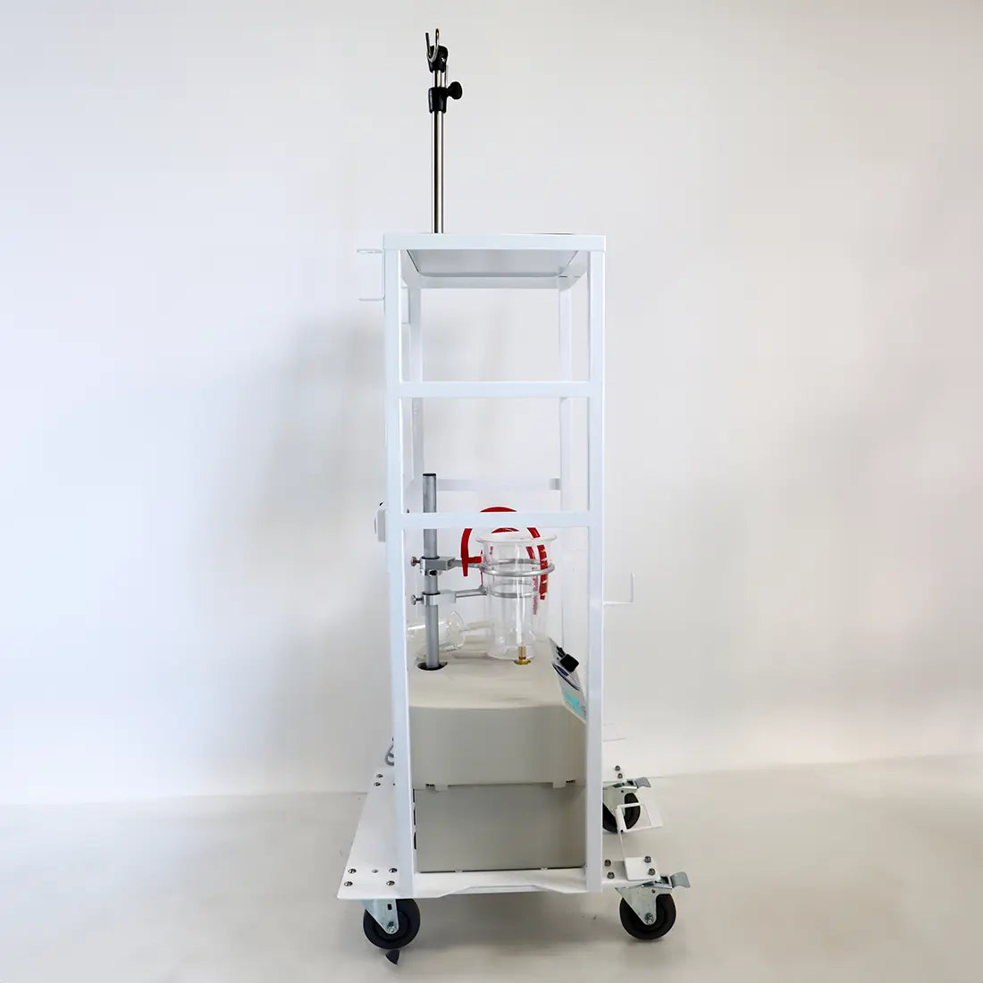 HK Surgical Aspirator Pump AP-III 115V with Valet Cart 42in Tall Vacuum 85-LPM Sol International Medical