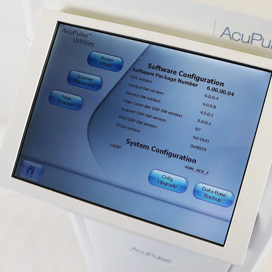 2016 Lumenis AcuPulse 40W CO2 Fiber Laser Acuscan 120 Scanner Skin Resurfacing Lumenis
