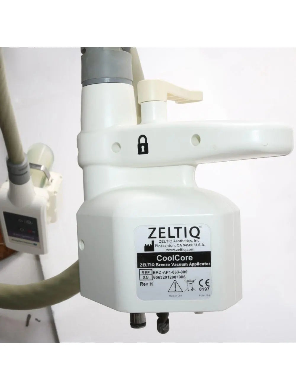 Zeltiq CoolSculpting CoolCore Breeze Vacuum Applicator BRZ-AP1-063-000 HP 2012 Zeltiq