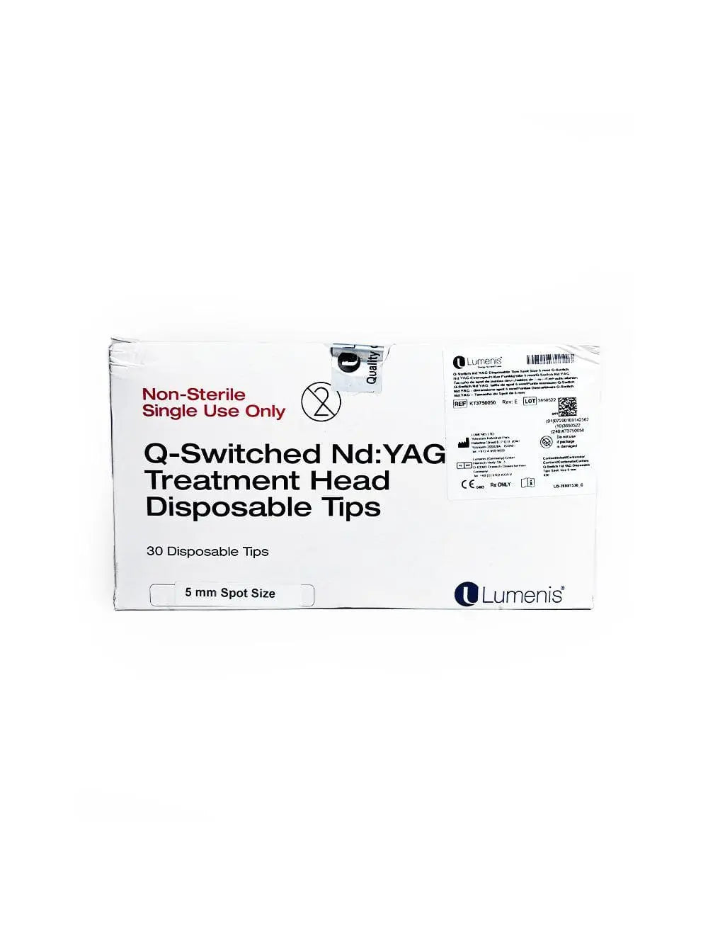 Lumenis M22 Q-Switched Nd YAG QS YAG Laser Handpiece 5mm Tips KT3750050 x25 Pcs Lumenis