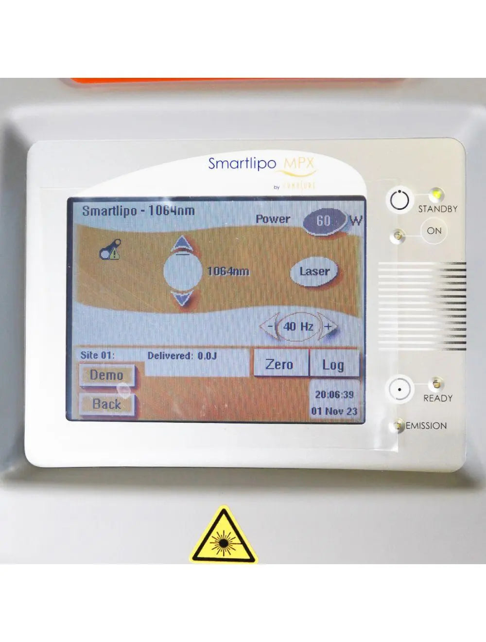 2015 Cynosure Smartlipo MPX 1064nm 1320nm Nd YAG Laser Body Sculpting Non-RFID Palomar