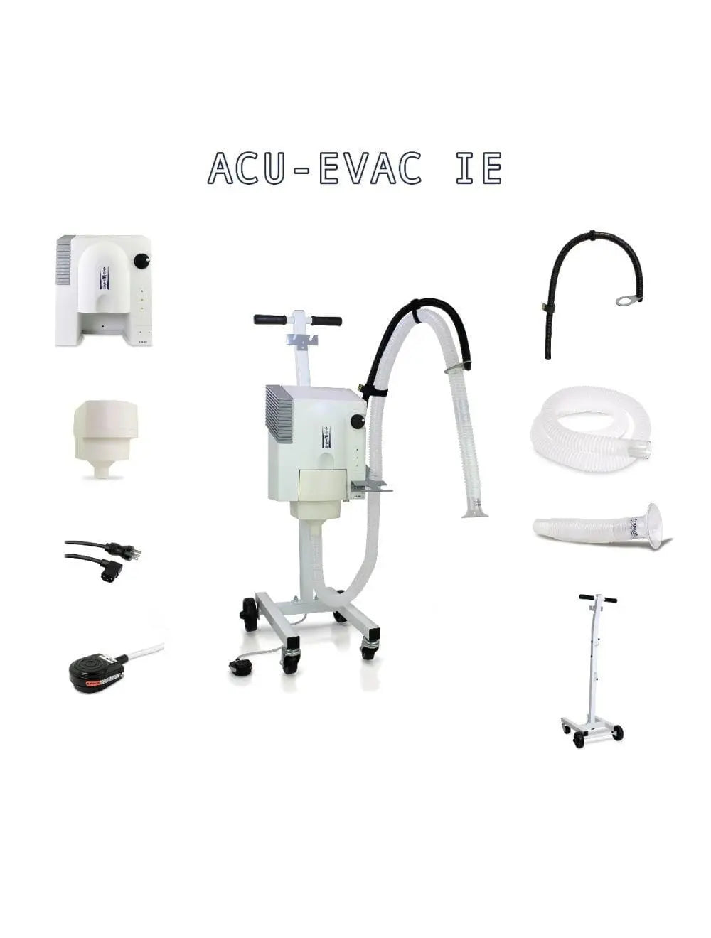 Acu-Evac IE Cart Mount Starter Package Sol International Medical