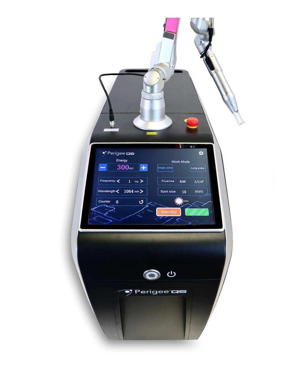 Perigee QS - The Original Q-Switched Nd:YAG Laser - 1064nm and 532nm Sol International Medical