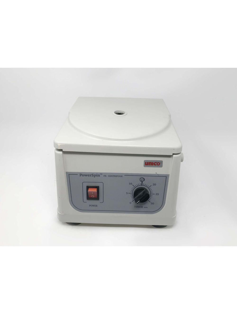 UNICO PowerSpin FX Centrifuge 3400 RPM 6x10ml Capacity Fixed Angle C806 6 Place Sol International Medical