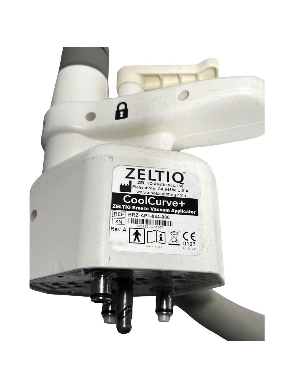 Zeltiq CoolSculpting CoolCurve+ Vacuum Applicator Handpiece BRZ-AP1-064-000 Zeltiq