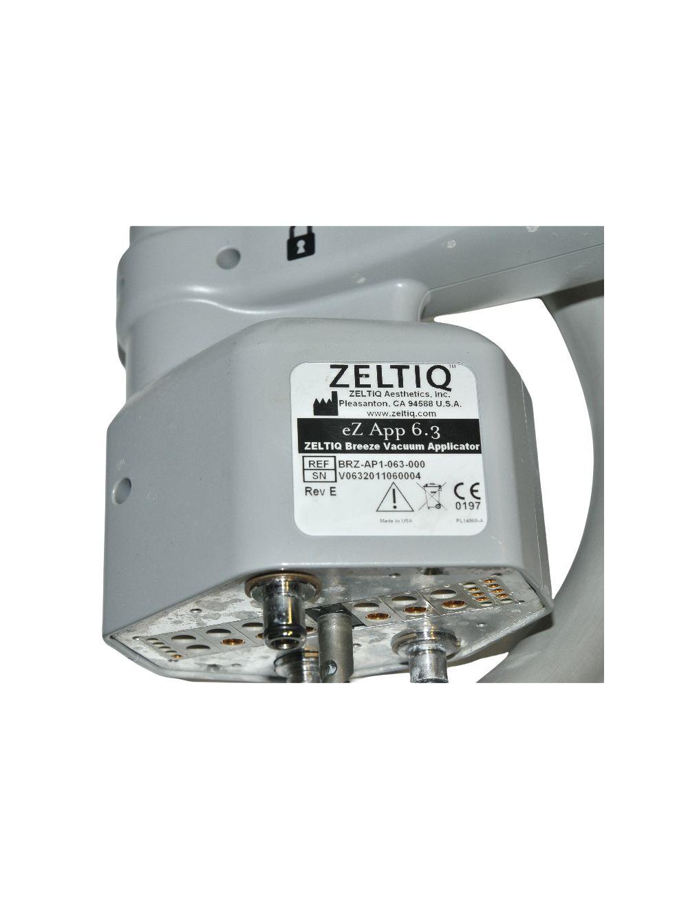 Zeltiq CoolSculpting eZ App 6.3 Breeze Vacuum Handpiece BRZ-AP1-063-000 CoolCore Zeltiq