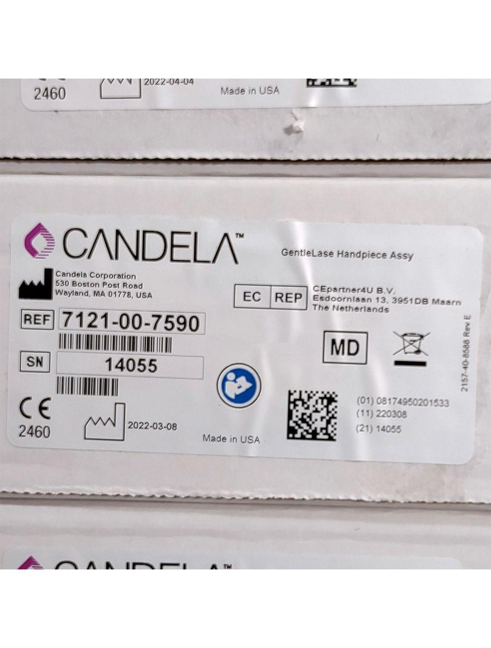 Candela GentleLase Plus Handpiece Assembly No Fiber Factory NEW 7121-00-7590 (14055sn) Candela