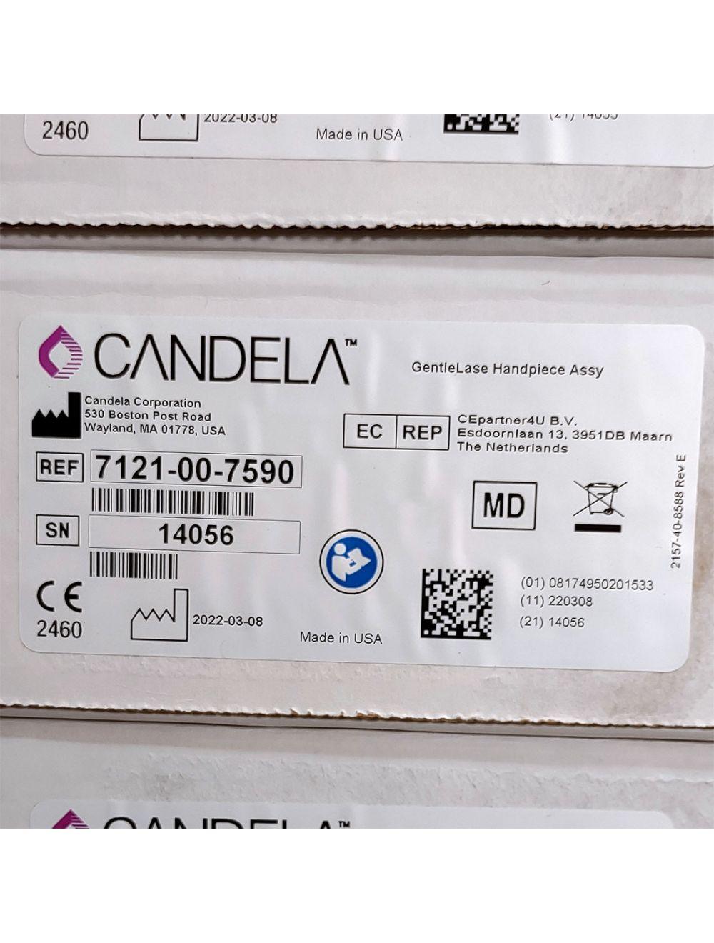 Candela GentleLase Plus Handpiece Assembly No Fiber Factory NEW 7121-00-7590 (14056sn) Candela