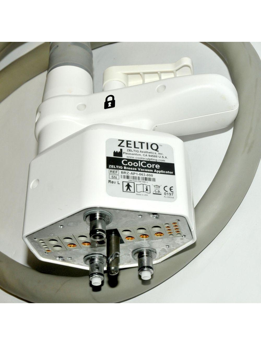 Zeltiq CoolSculpting CoolCore Breeze Vacuum Applicator BRZ-AP1-063-000 HP 2015 Zeltiq