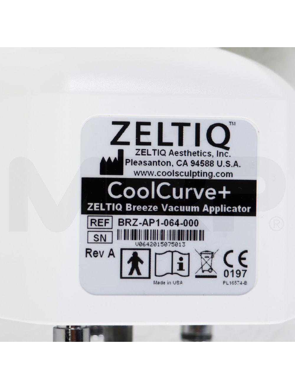 Zeltiq CoolSculpting CoolCurve+ Cool Sculpting Applicator BRZ-AP1-064-000 Parts As-Is Zeltiq