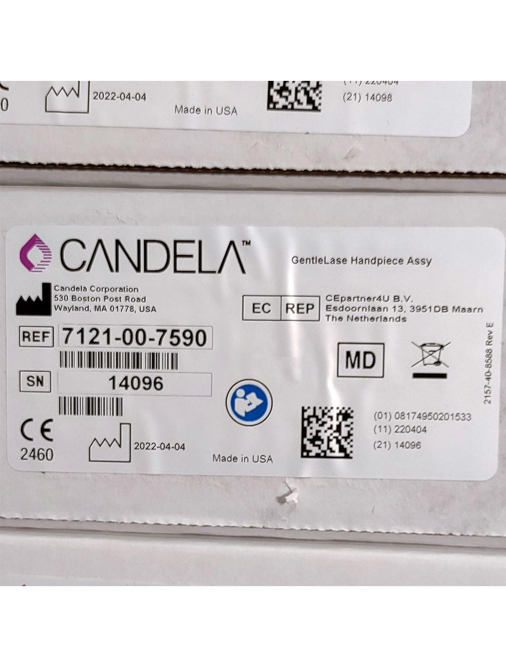 Candela GentleLase Plus Handpiece Assembly No Fiber Factory NEW 7121-00-7590 (14096sn) Candela