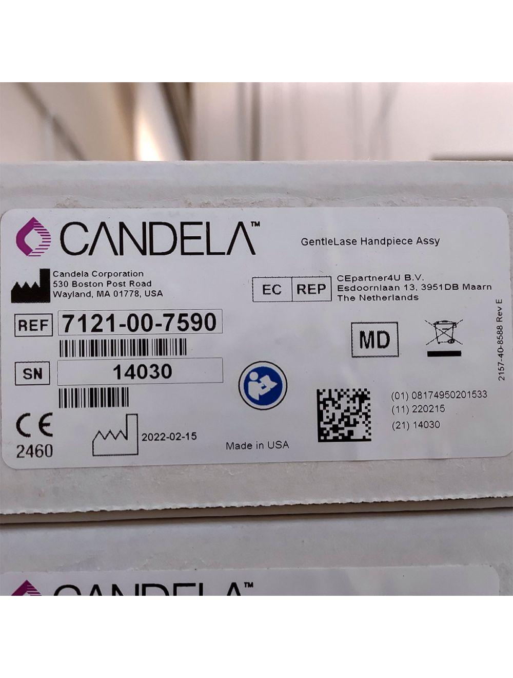 Candela GentleLase Plus Handpiece Assembly No Fiber Factory NEW 7121-00-7590 (14030sn) Candela