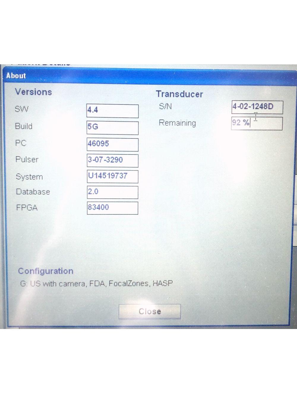 Syneron Candela UltraShape Classic Multi-Handpiece PARTS Unit Cracked Candela
