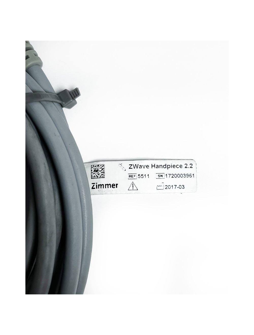 2015 Zimmer ZWave 2.2 Radial Shockwave Body Contouring Handpiece 3,933,505 PULSES Sol International Medical