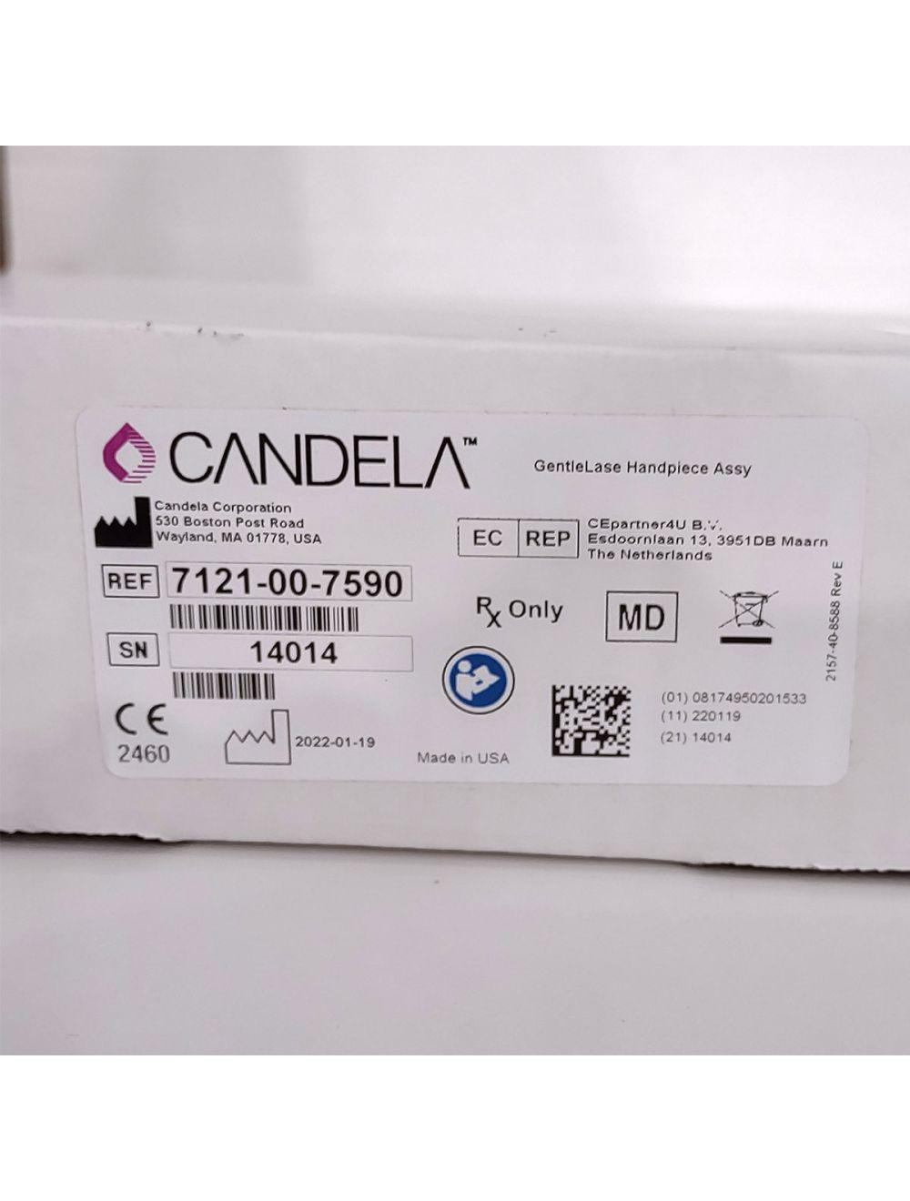 Candela GentleLase Plus Handpiece Assembly No Fiber Factory NEW 7121-00-7590 (14014) Candela