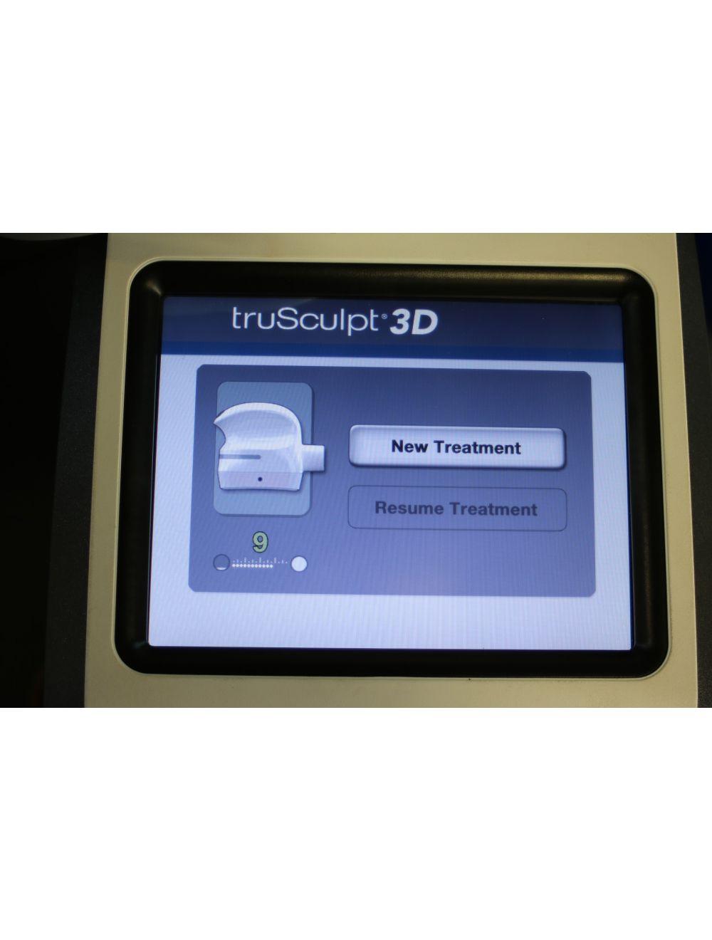 Cutera truSculpt 3D 2 MHz 40 cm2 Large RF Body Sculpting Handpiece 9 Treatments Cutera