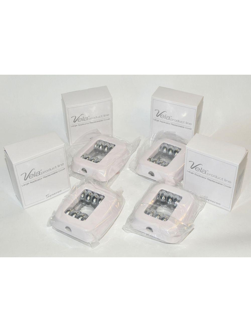 Syneron Velashape II Large Applicator Handpiece Cover Tip Rollers AS64407 x4 Pcs Candela