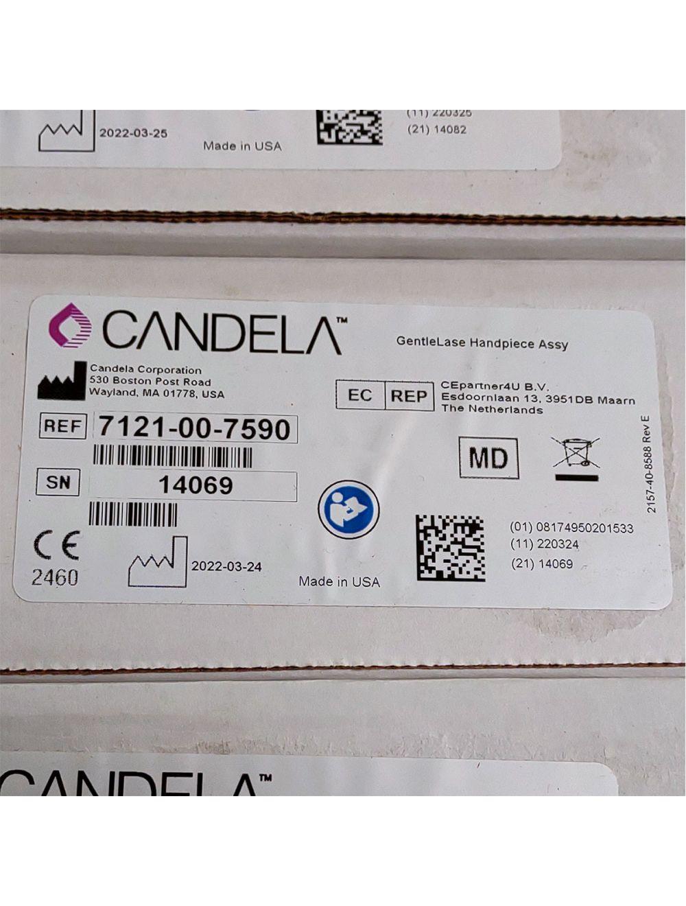 Candela GentleLase Plus Handpiece Assembly No Fiber Factory NEW 7121-00-7590 (14069sn) Candela