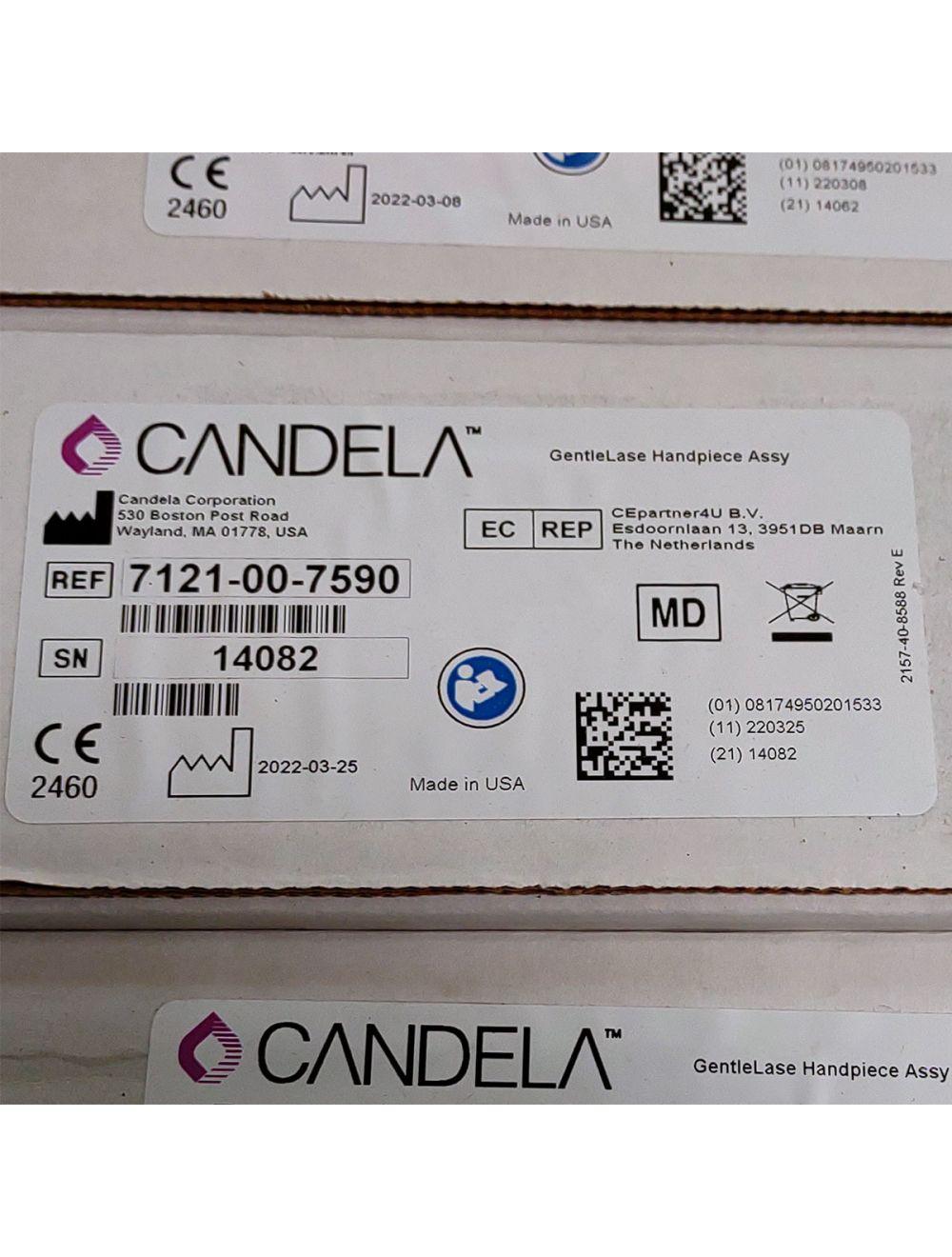 Candela GentleLase Plus Handpiece Assembly No Fiber Factory NEW 7121-00-7590 (14082sn) Candela