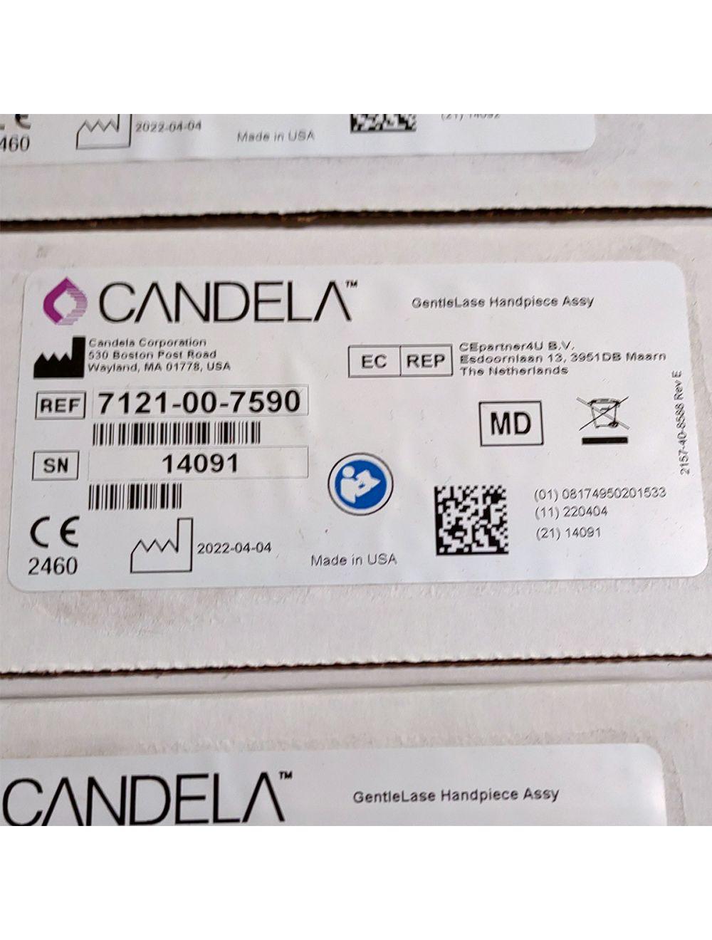 Candela GentleLase Plus Handpiece Assembly No Fiber Factory NEW 7121-00-7590 (14091sn) Candela