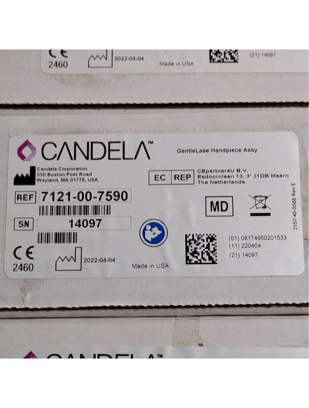 Candela GentleLase Plus Handpiece Assembly No Fiber Factory NEW 7121-00-7590 (14097sn) Candela
