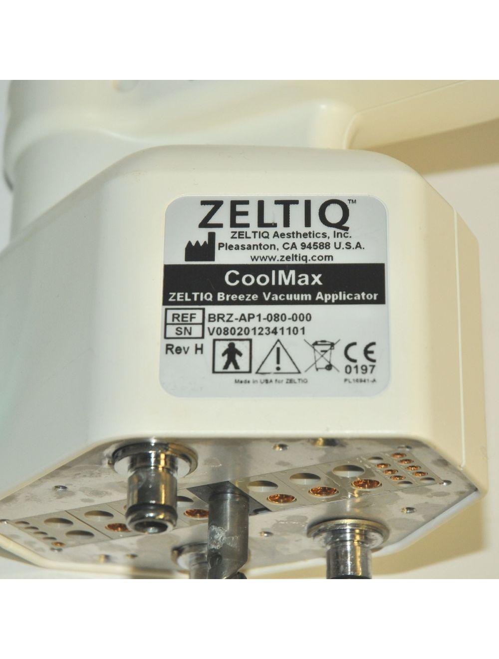 2012 Zeltiq CoolSculpting CoolMax Breeze Vacuum Applicator BRZ-AP1-180-000 Cool Zeltiq