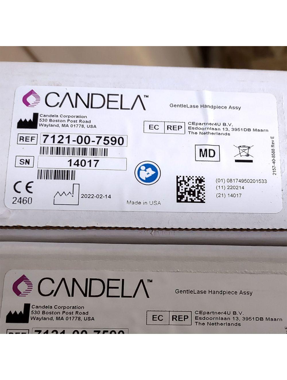 Candela GentleLase Plus Handpiece Assembly No Fiber Factory NEW 7121-00-7590 (14017sn) Candela