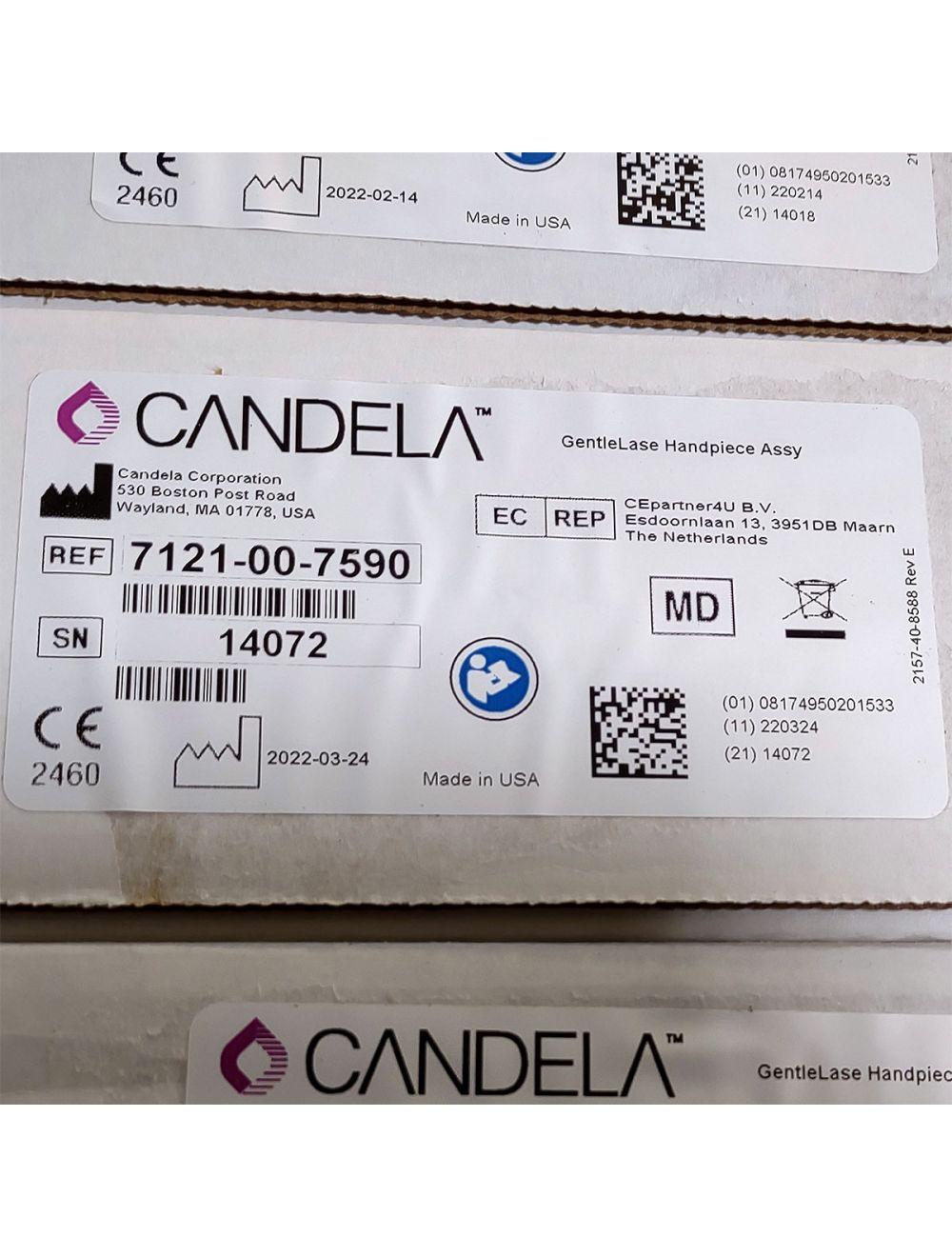 Candela GentleLase Plus Handpiece Assembly No Fiber Factory NEW 7121-00-7590 (14072sn) Candela