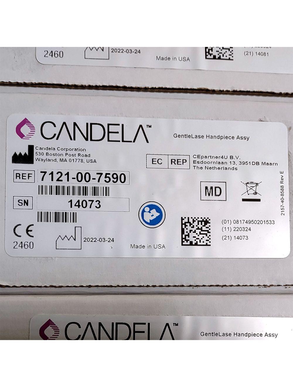 Candela GentleLase Plus Handpiece Assembly No Fiber Factory NEW 7121-00-7590 (14073sn) Candela