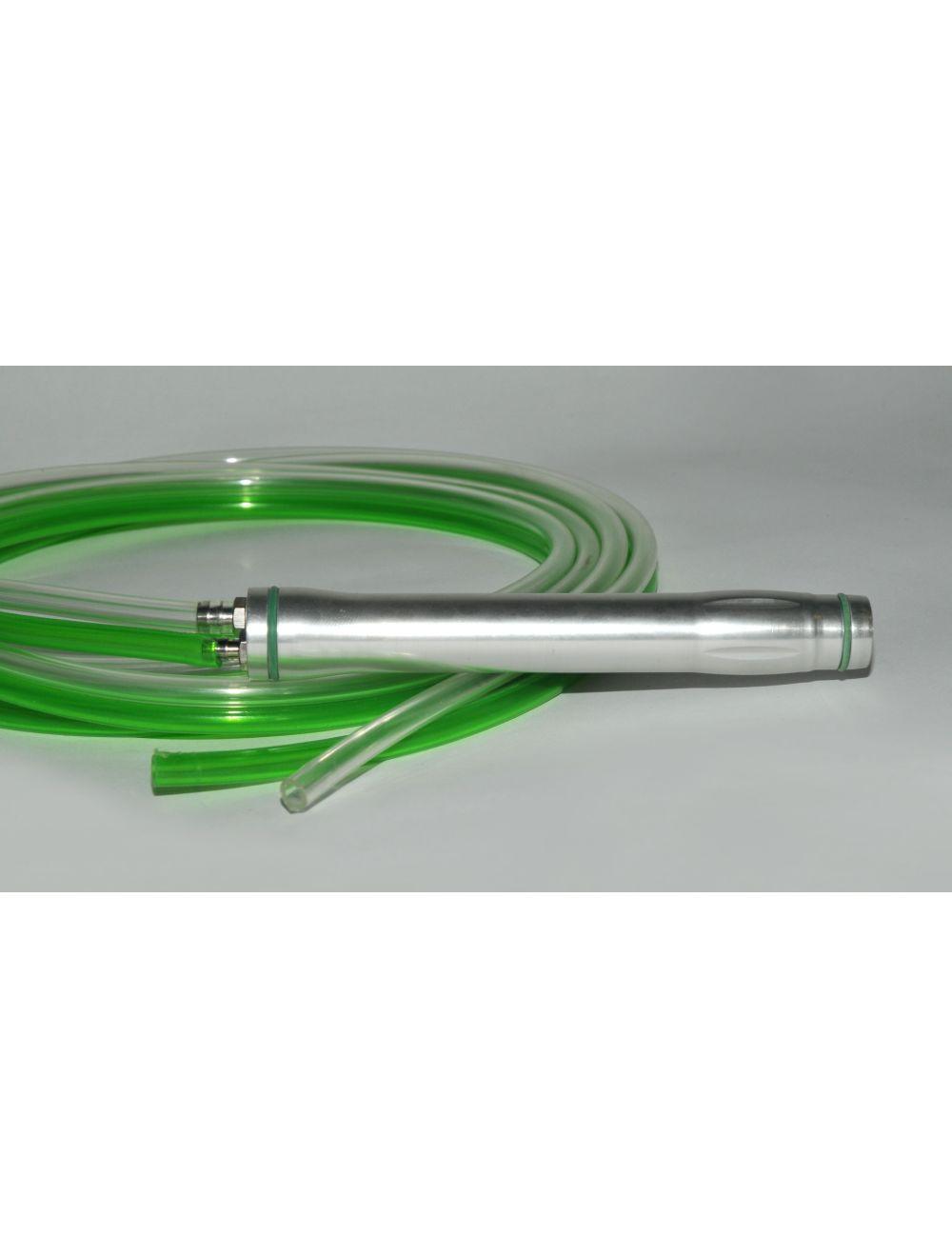 HydroDermabrasion Metal Dermabrasion Crystal Sand 5&quot; Handpiece w/ Tubing Sol International Medical
