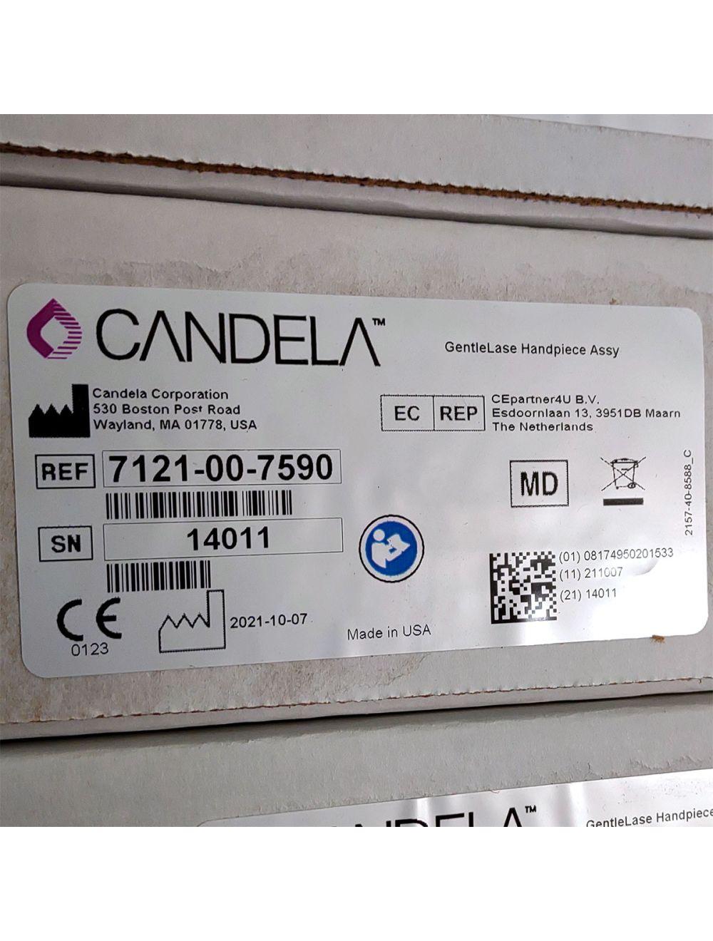 Candela GentleLase Plus Handpiece Assembly No Fiber Factory NEW 7121-00-7590 (14011sn) Candela