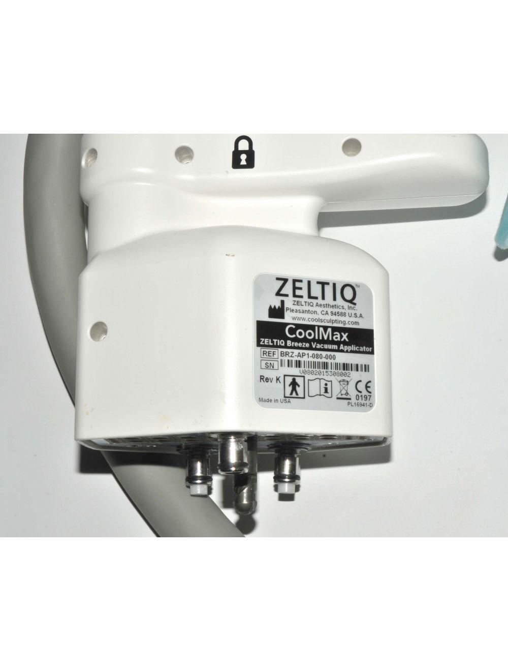 Zeltiq Breeze Vacuum CoolMax Applicator Handpiece CoolSculpting BRZ-AP1-080-000 Zeltiq