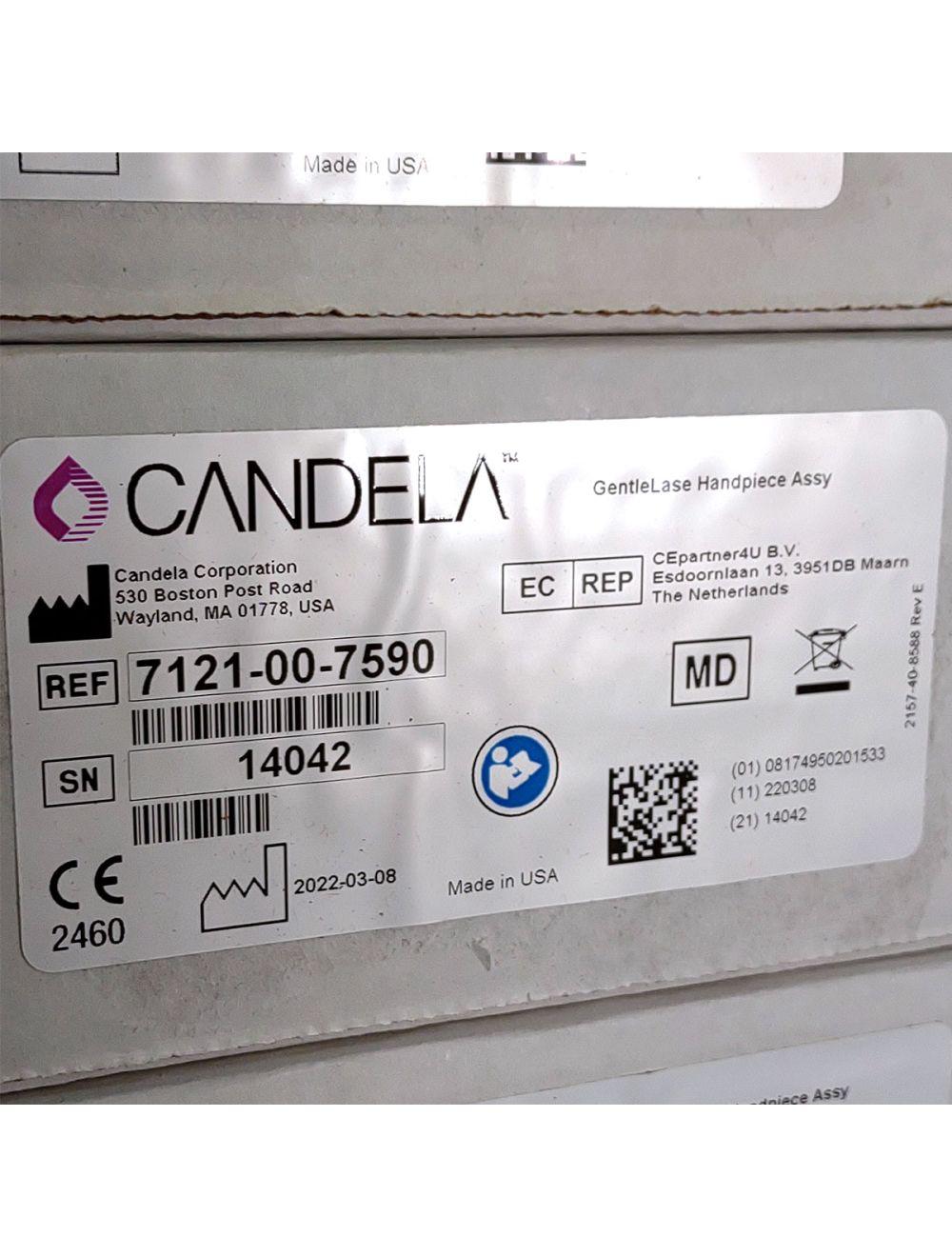 Candela GentleLase Plus Handpiece Assembly No Fiber Factory NEW 7121-00-7590 (14042sn) Candela